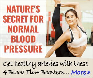Nature’s Secret for Normal Blood Pressure — Get healthy arteries with these 4 Blood Flow Boosters… More →